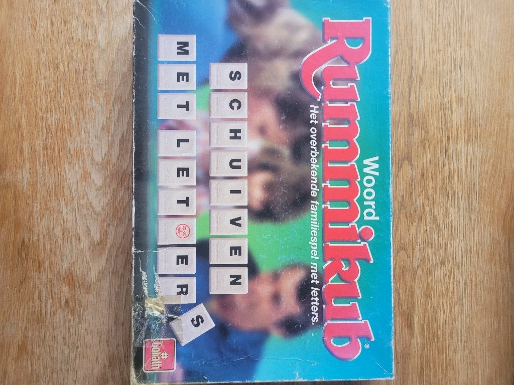 Woord Rummikub: Het overbekende familiespel met letters, Drie of vier spelers, Ophalen of Verzenden, Gebruikt, Goliath