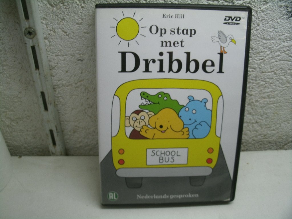 dvd 285k dribbel op stap met schoolbus, Alle leeftijden, Ophalen of Verzenden, Zo goed als nieuw