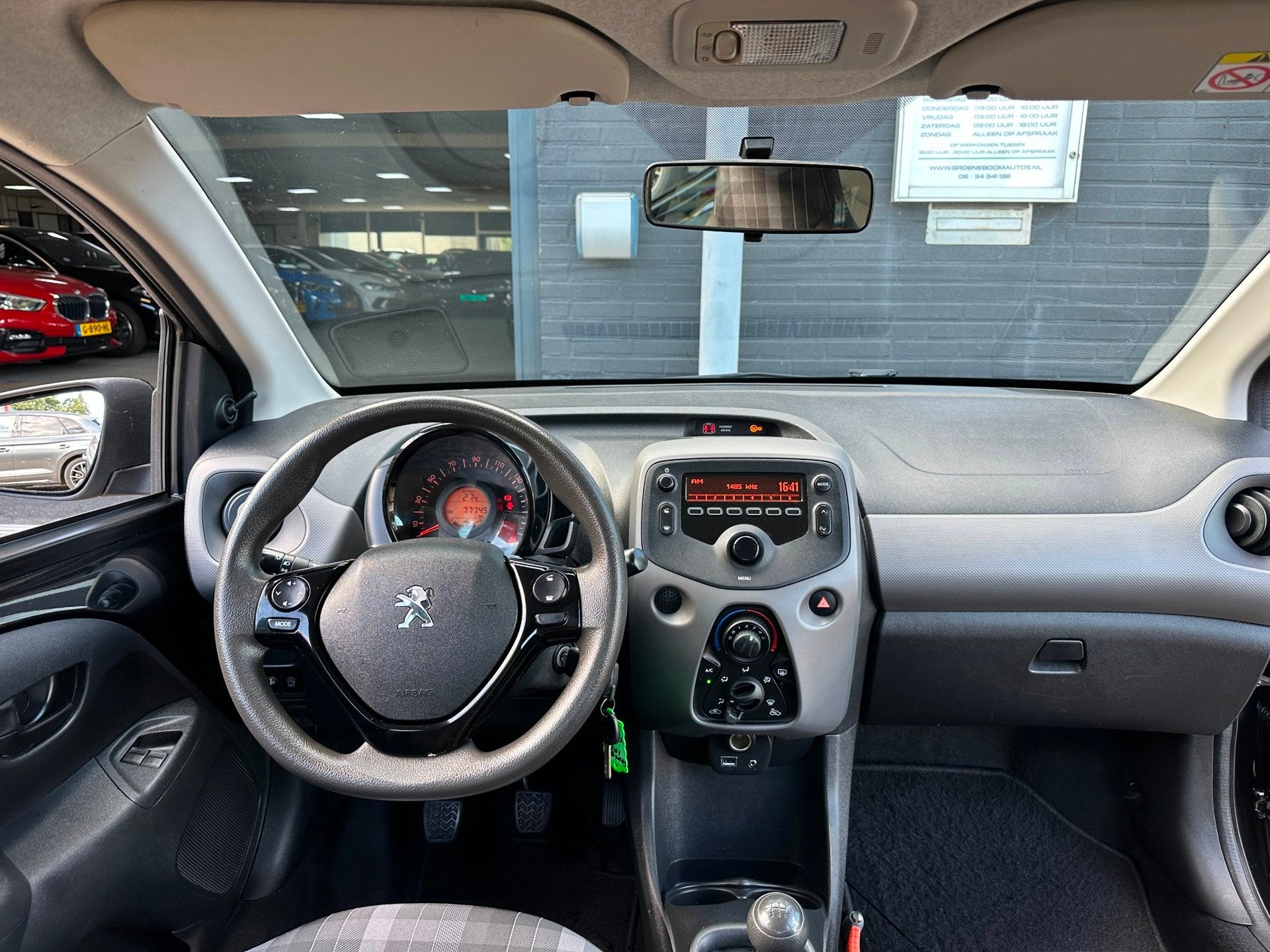 Peugeot 108 1.0 e-VTi Active TOP!/5-DRS/AIRCO/NL-AUTO NAP!, Auto's, Voorwielaandrijving, Stof, Gebruikt, Euro 6