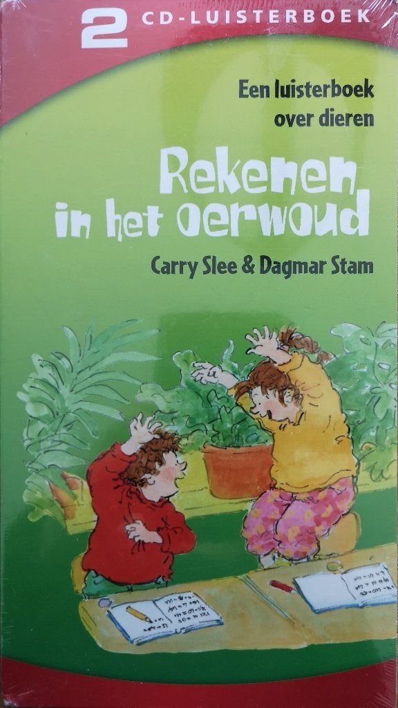 2-CD Luisterboek Rekenen In Het Oerwoud - Carry Slee NIEUW, Kind, Cd, Carry Slee, Ophalen of Verzenden