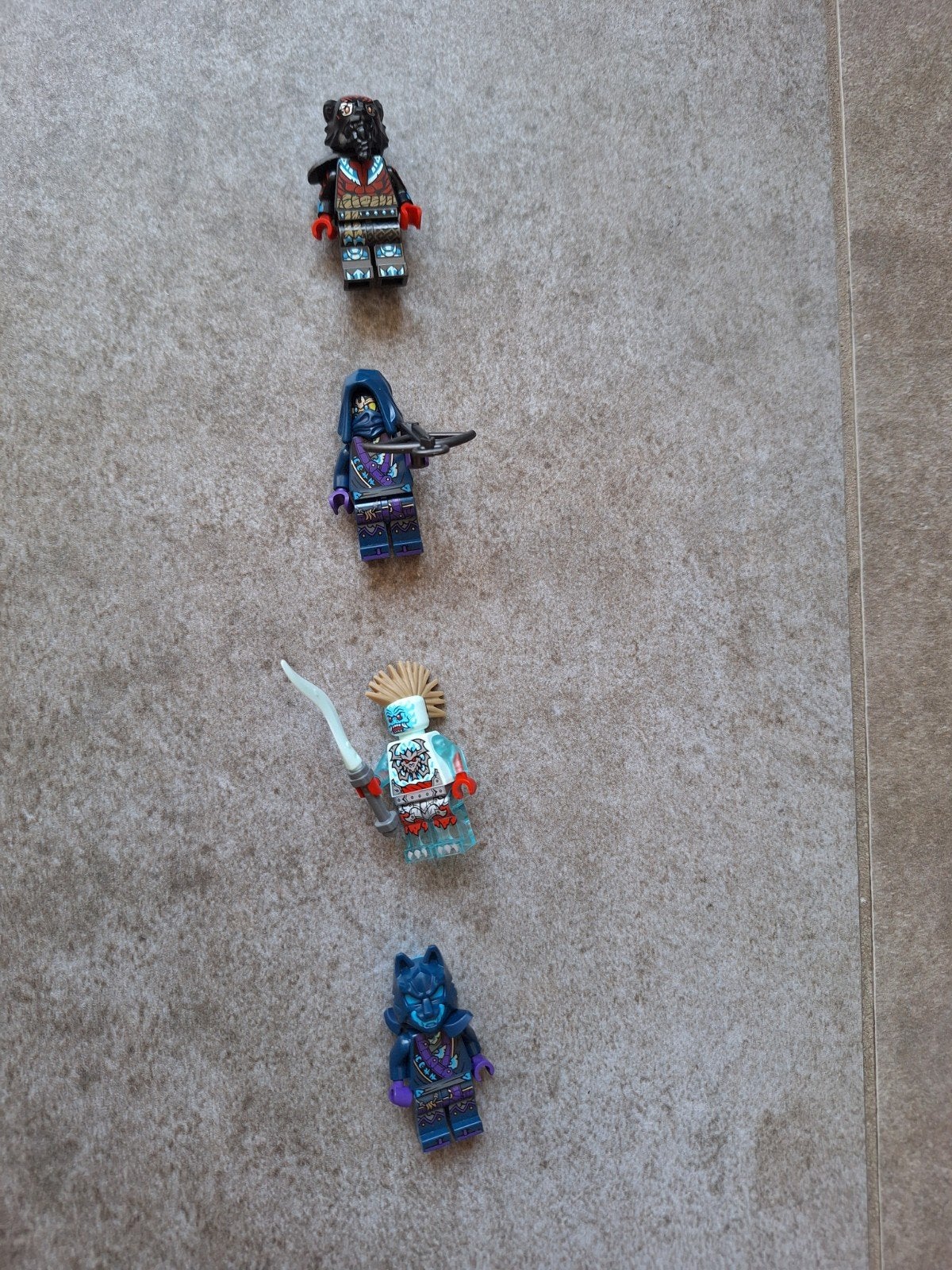 Lego Ninjago minifiguren - 4 stuks, Lego, Nieuw, Ophalen of Verzenden, Minifiguur