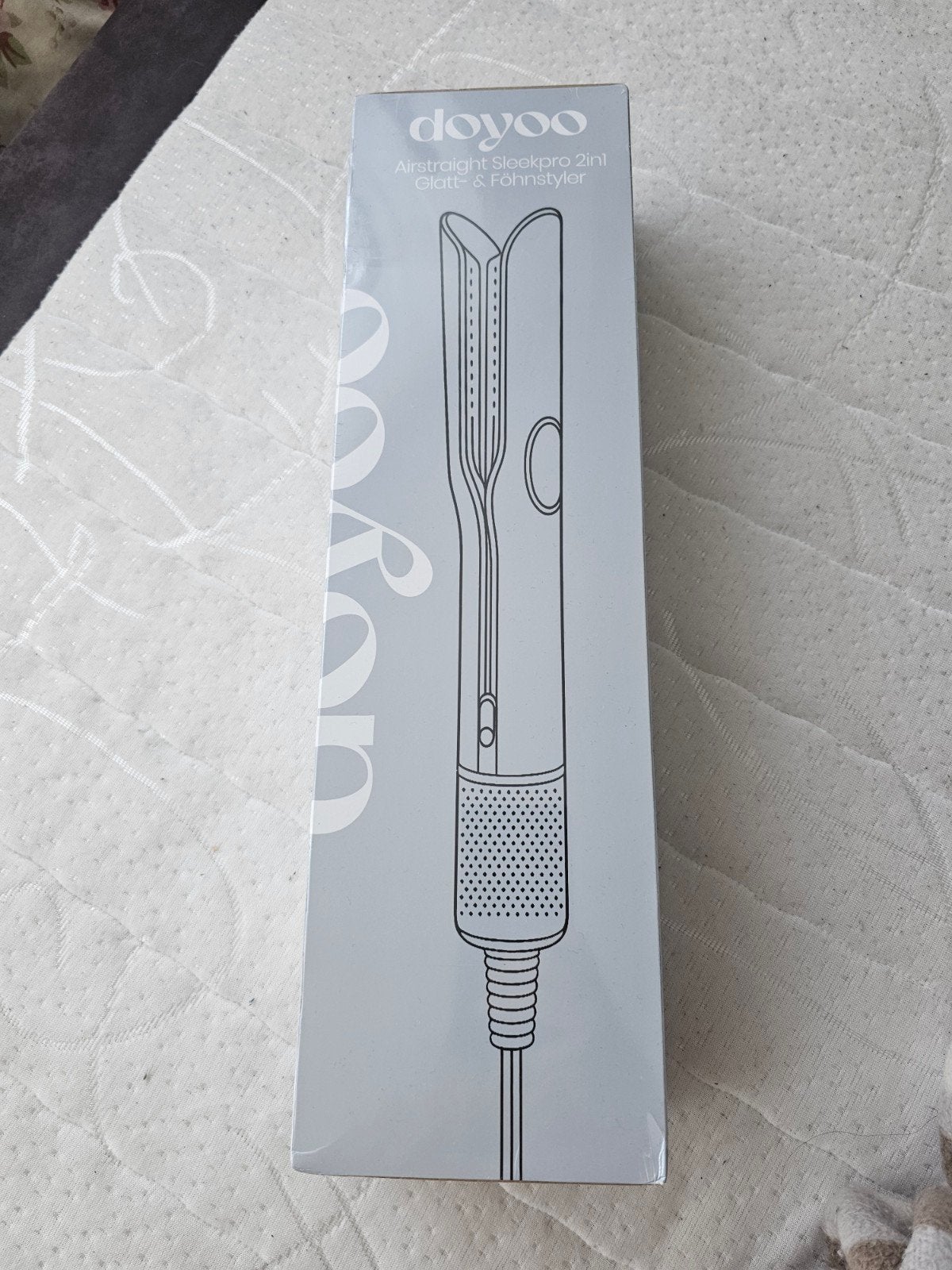 Doyoo Airstraight Sleekpro 2in1 Glatt- & Föhnstyler, Ophalen of Verzenden, Nieuw, Haarverzorging