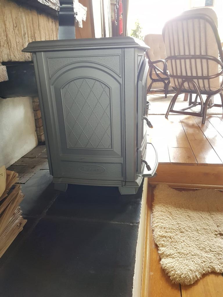 houtkachel Dovre type 640 D/CB, Huis en Inrichting, Kachels, Ophalen, Gebruikt, Houtkachel, Vrijstaand