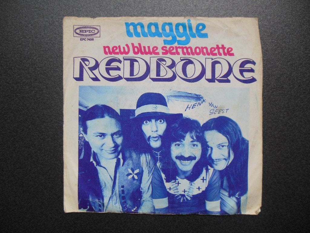 single redbone 45rpm jukebox maggie vinyl record 7inch pop, Ophalen of Verzenden, Gebruikt, 7 inch, Pop
