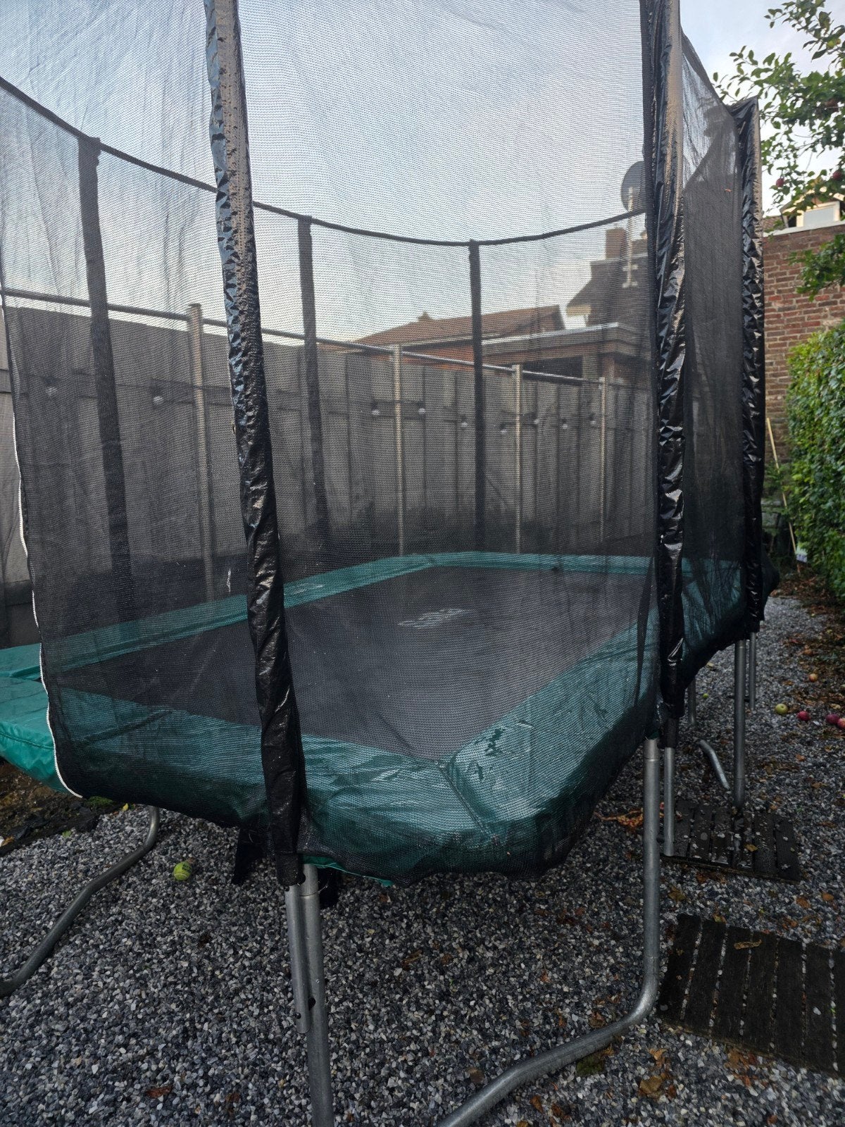 Salta Trampoline met Veiligheidsnet - Gebruikt, Ophalen, Gebruikt