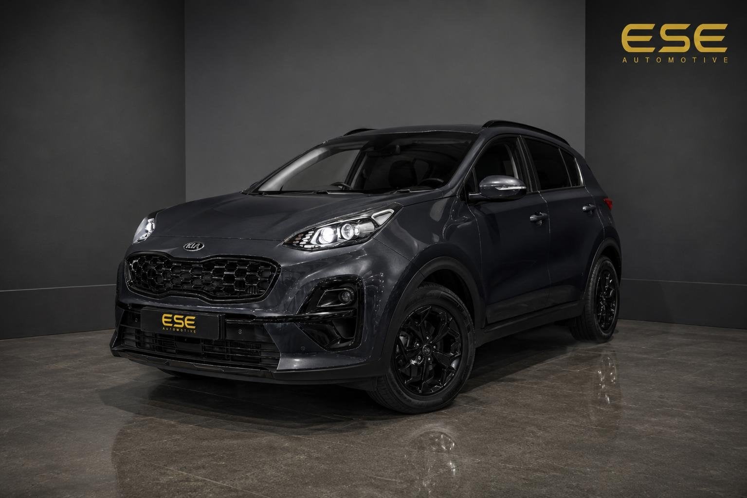 Kia Sportage 1.6 T-GDI Black Edition | Navigatie | Carplay |, Auto's, Lane Keeping Assist, Stof, Gebruikt, 177 pk