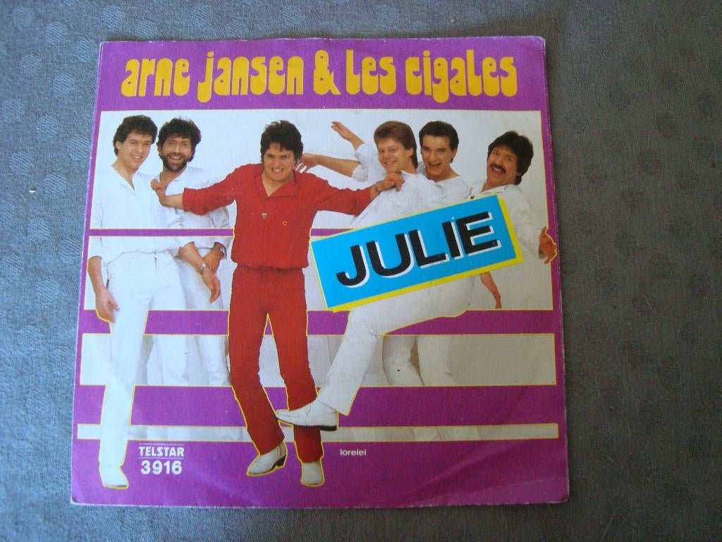 Arne jansen & les cicales - julie, Ophalen of Verzenden, Zo goed als nieuw, Nederlandstalig