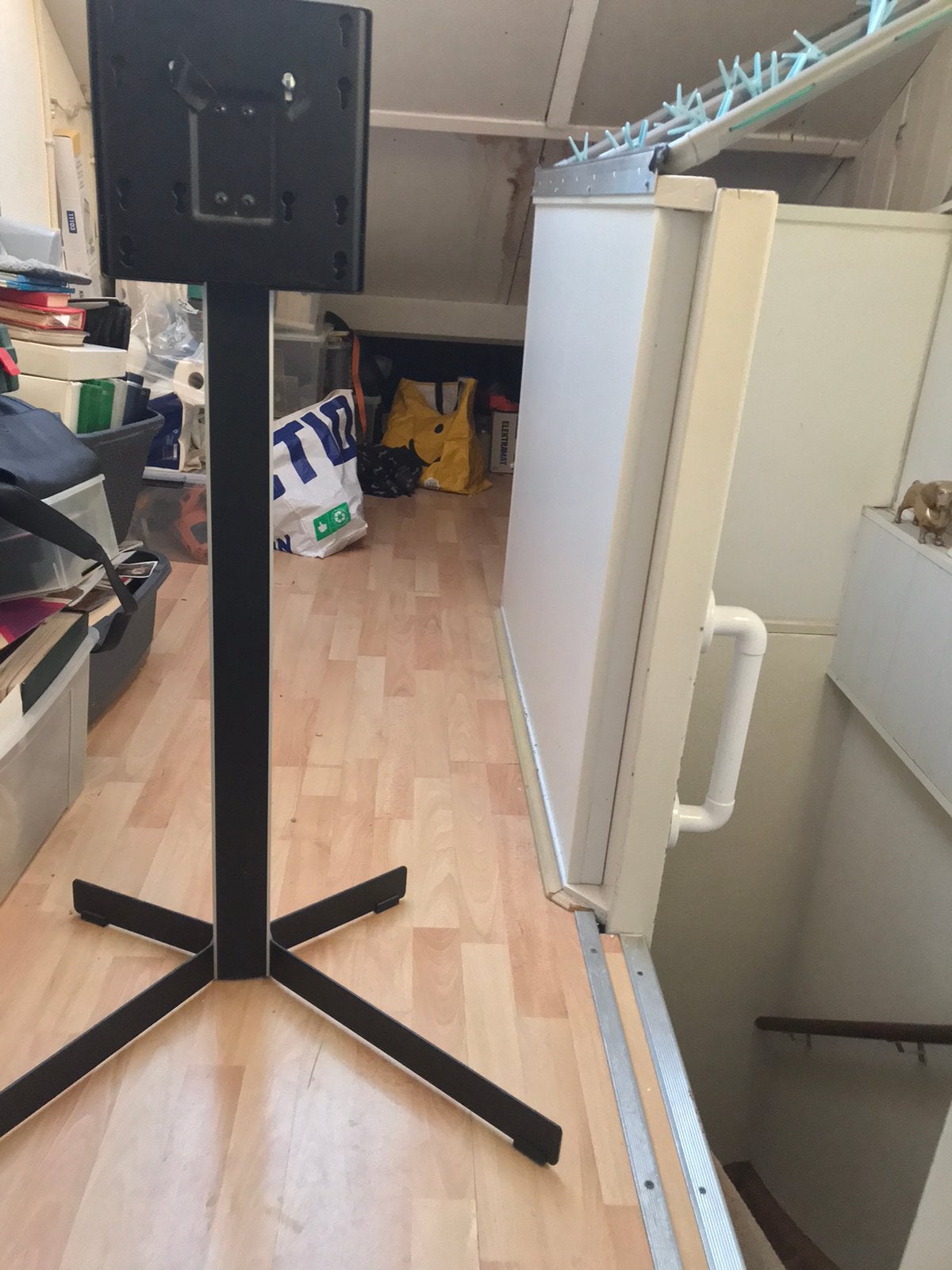 TV steun van Vogel’s, Audio, Tv en Foto, Ophalen, Zo goed als nieuw