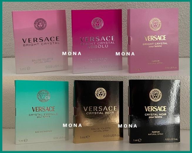 Crystal Collection set 6 parfum samples proefjes testers, Verzenden, Nieuw