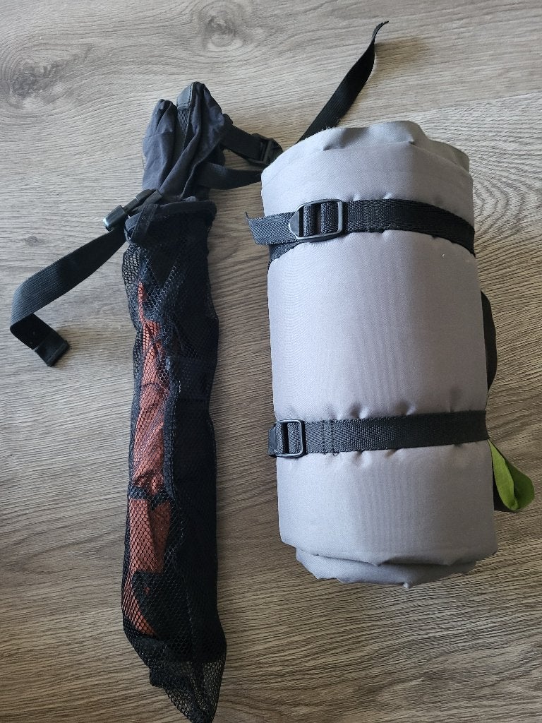 slaapmatje thermarest luchtbed stoeltje, Ophalen of Verzenden, Gebruikt, 1-persoons