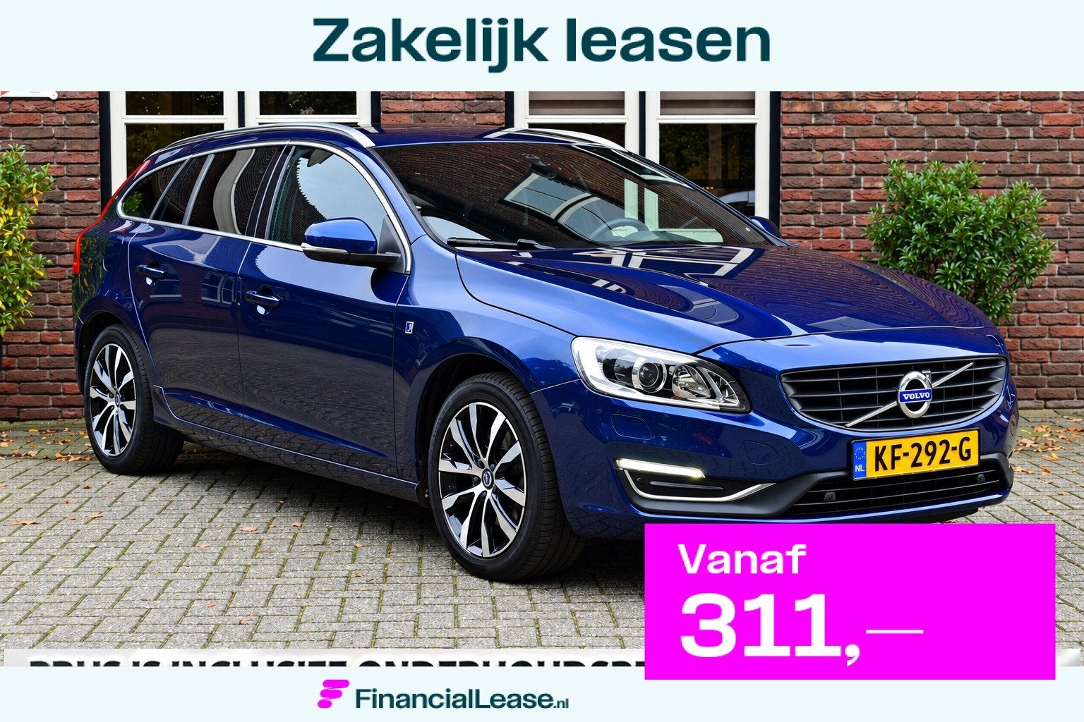 Volvo V60 1.5 T3 Automaat Ocean Race Trekhaak | Schuifdak |, 4 cilinders, Met garantie (alle), Blauw, Leder