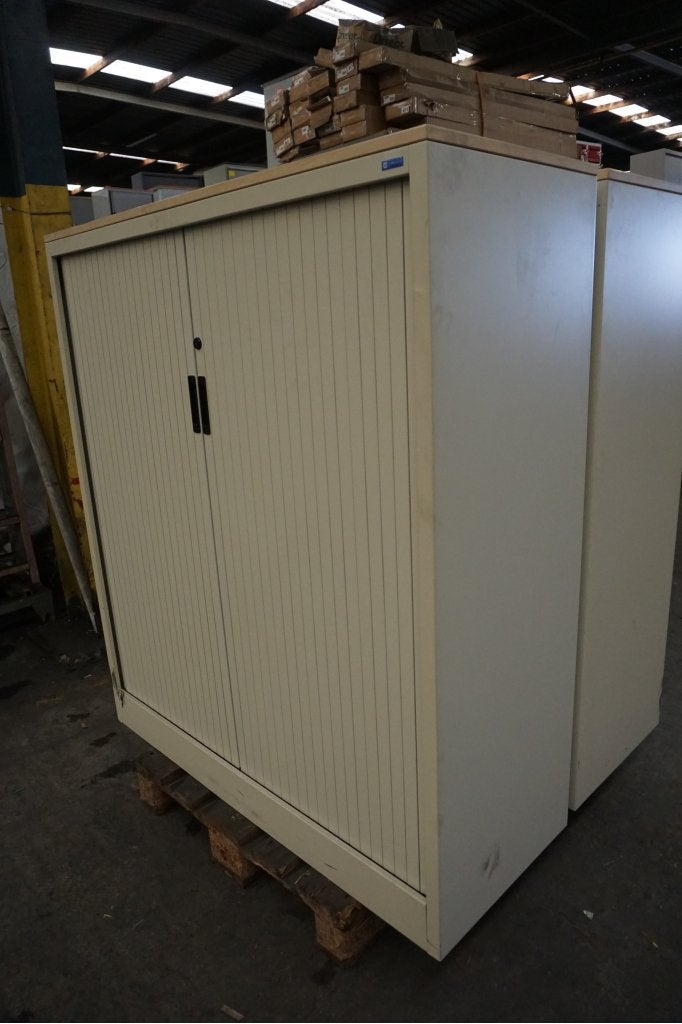 Voortman archiefkast, roldeurkast, kantoorkast dossierkast, Niet ingevuld, Gebruikt, 100 tot 150 cm, 100 tot 150 cm