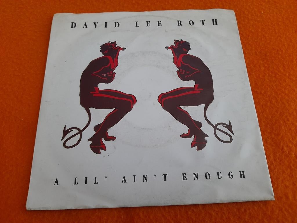 David Lee Roth - A lil' ain't enough (1990), Originele persing, Ophalen of Verzenden, Gebruikt, Rock en Metal