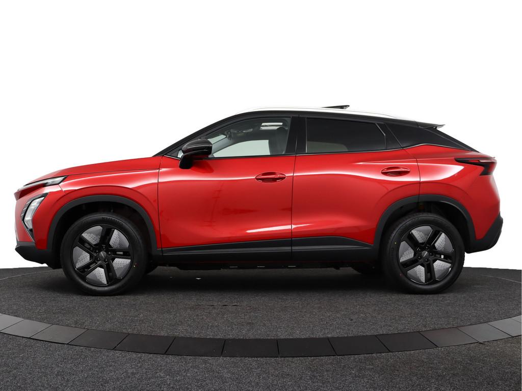 Omoda 5 EV Premium 61 kWh - Kantel/Schuifdak - Adaptieve Cru, Auto's, Overige Auto's, 12 maanden, Zwart, Leder, Elektrisch