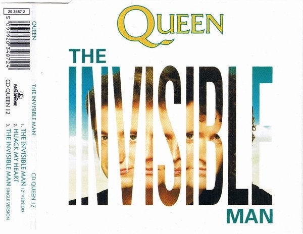Queen – The Invisible Man CD Maxisingle 1989 💿, Verzenden, Maxi-single, Zo goed als nieuw, 1 single