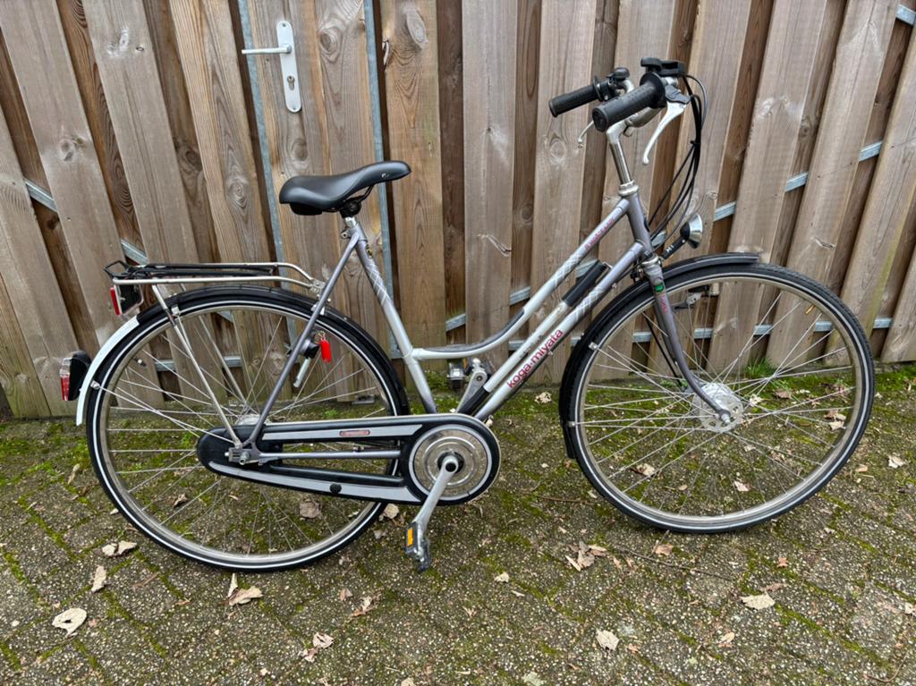 Damesfiets koga miyata roadace-lady framemaat 57 cm 5 versne, 55 tot 59 cm, Ophalen