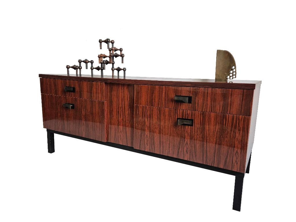 Zeer mooi vintage hoogglans design dressoir, Ophalen, Gebruikt, 50 tot 100 cm, 25 tot 50 cm