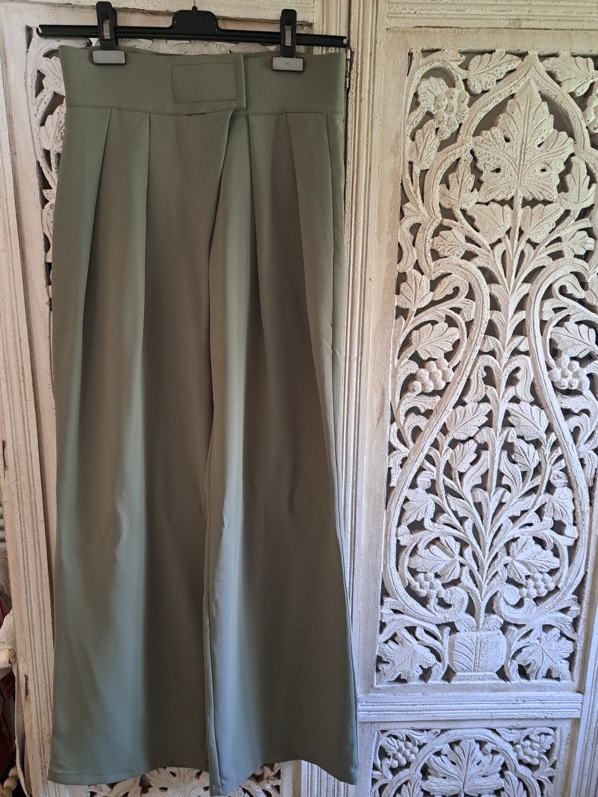 byzondere groene broek Capsule L, Maat 38/40 (M), Verzenden, Nieuw, Lang