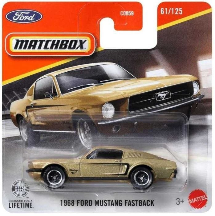 2026 Matchbox 1968 Ford Mustang Fastback, Ophalen of Verzenden, Nieuw