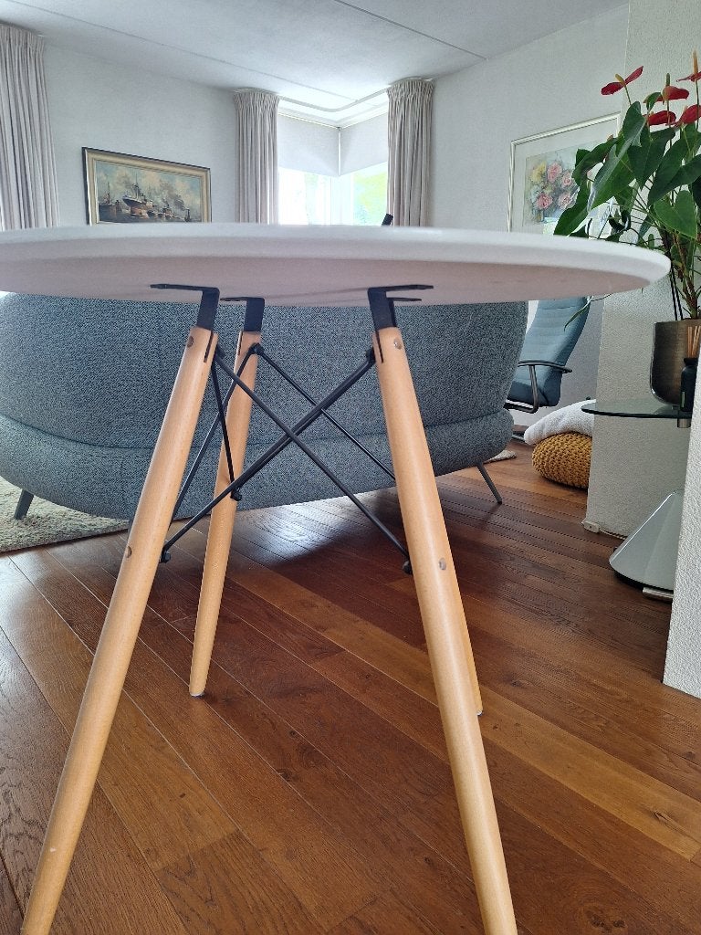 KLEINE RONDE TAFEL, Huis en Inrichting, Ophalen, MODERN, 100 tot 150 cm, Rond