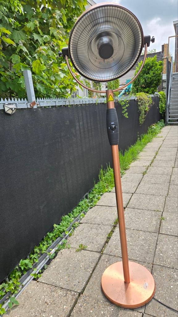 Sunred Terrasheater Staand - 3 standen, 210cm hoog, Tuin en Terras, Terrasverwarmers, Ophalen, Nieuw
