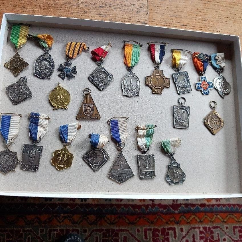 medaillles, wandelsport, Ophalen of Verzenden