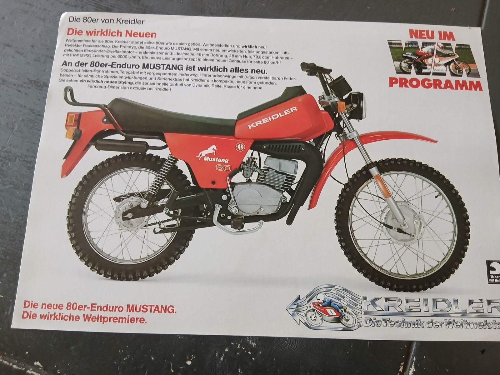 Kreidler Mustang, Fietsen en Brommers, Ophalen