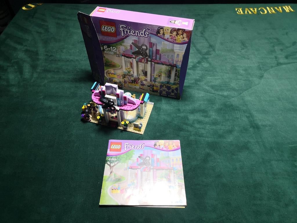 Lego friends 41093 (HeartLake kapsalon), Ophalen, Zo goed als nieuw