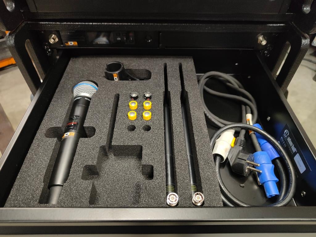 Shure QLXD Beta 58 microfoon K51, Muziek en Instrumenten, Microfoons, Ophalen, Zo goed als nieuw, Overige typen