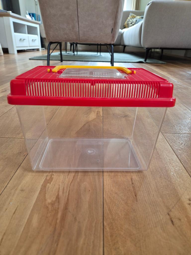 Transportbox hamster, Minder dan 75 cm, Reiskooi of Transportbox, Hamster, Ophalen
