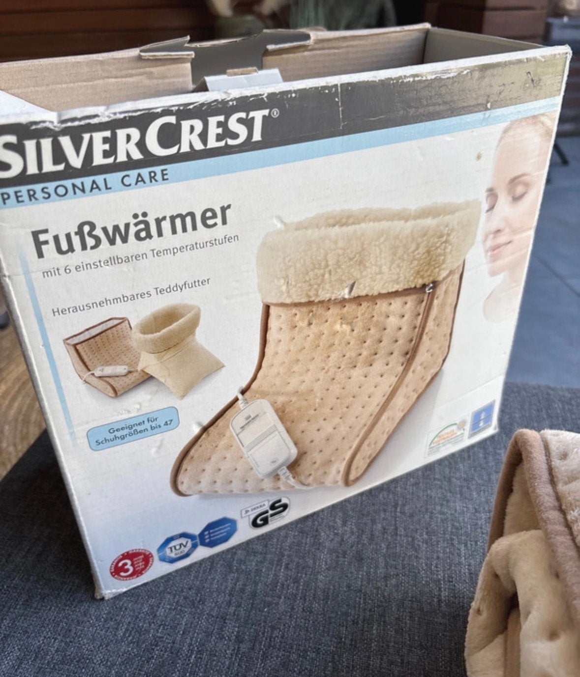 SilverCrest Voetenwarmer met 6 temperatuurstanden, Ophalen of Verzenden, Zo goed als nieuw, Overige typen