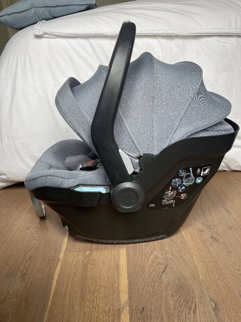 UPPAbaby MESA i-SIZE autostoel & isofix onderstel, Autogordel of Isofix, Gebruikt, 0 t/m 13 kg, Ophalen