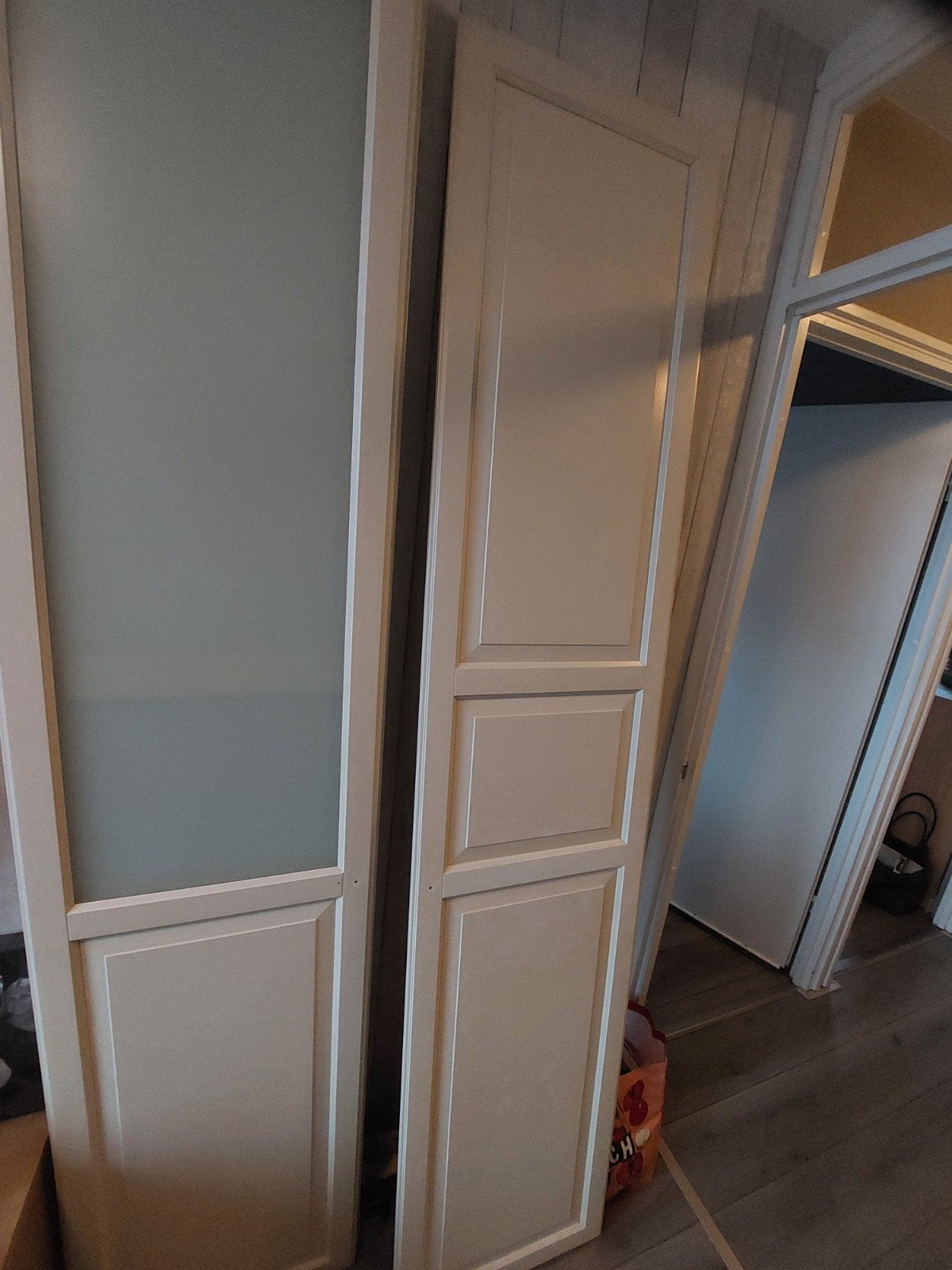 Gratis: Ikea Pax kastdeuren 50x229 (3 dicht, 2 melkglas), Ophalen, Minder dan 50 cm, Gebruikt, 200 cm of meer