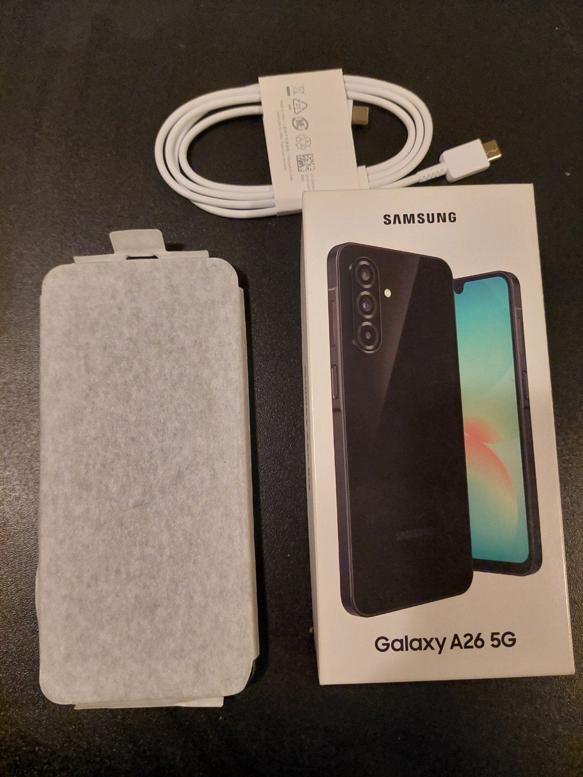 Nieuwe Samsung Galaxy A26 5G 128 gb - Ongebruikt, Zwart, Nieuw, Ophalen of Verzenden, Zonder abonnement