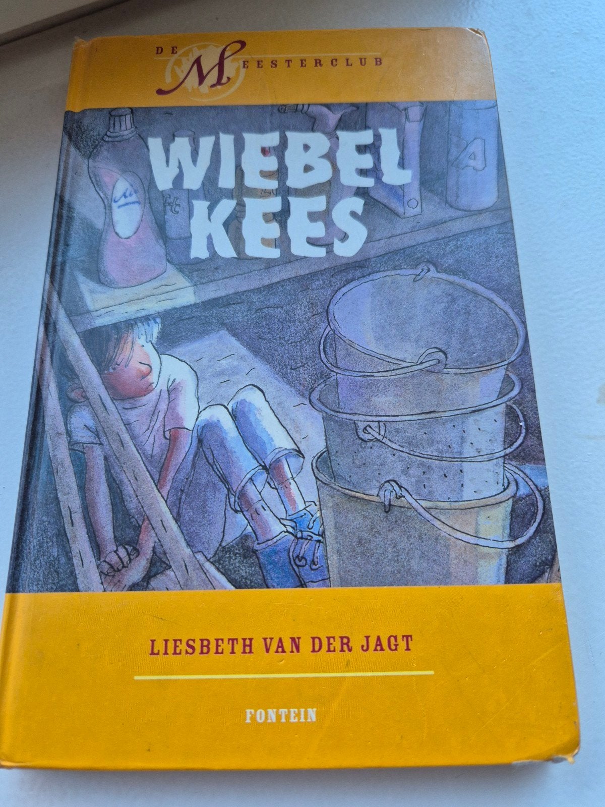 Wiebel Kees - De Meesterclub door Liesbeth van der Jagt, Ophalen of Verzenden, Gelezen, Liesbeth van der Jagt, Fictie algemeen