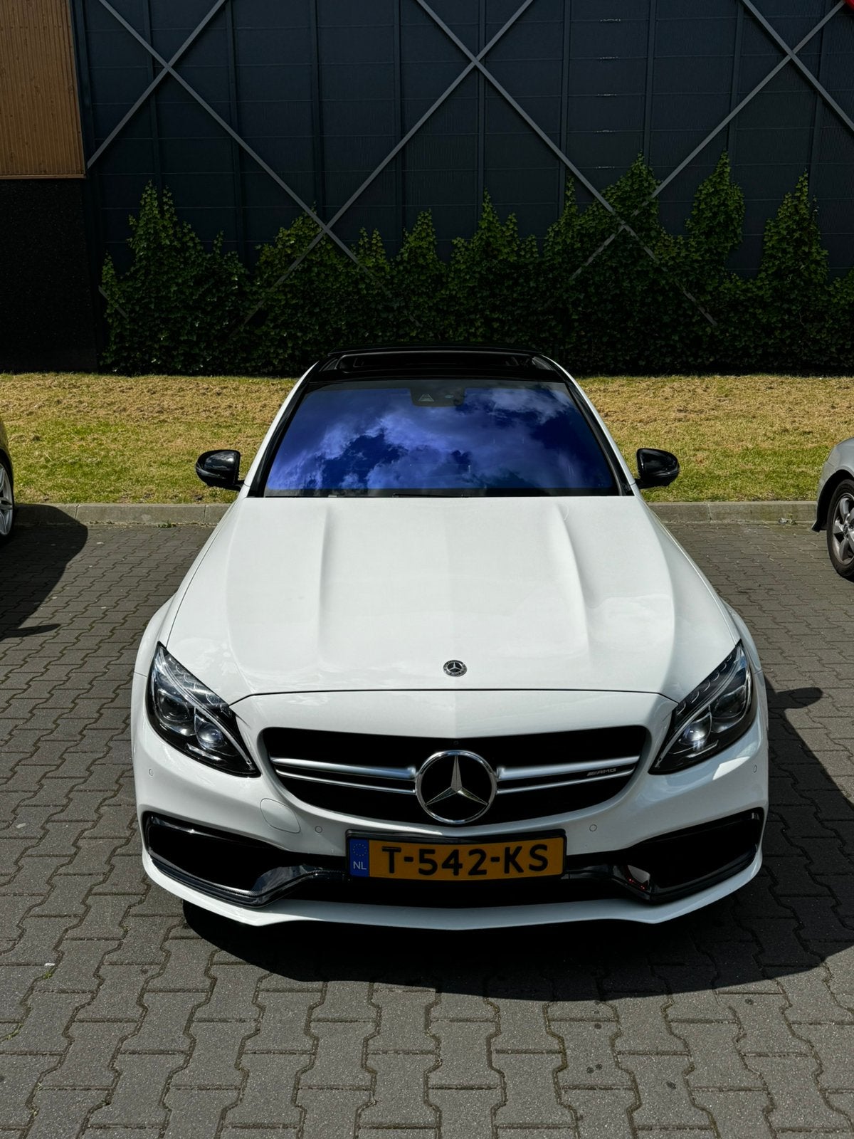 Mercedes-Benz C-Klasse C63s 4.0 2018 Wit, Auto's, Automaat, Achterwielaandrijving, 510 pk, Wit