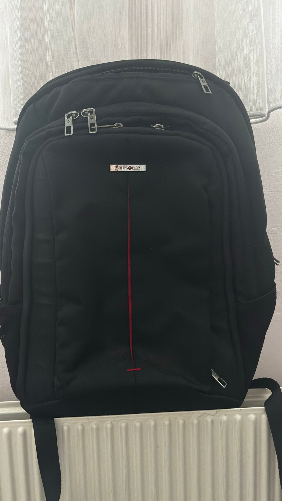 Samsonite Rugzak met Laptopvak 17 inch - Zwart, 27,5 liter, 25 tot 40 cm, Zo goed als nieuw, Ophalen, Overige merken