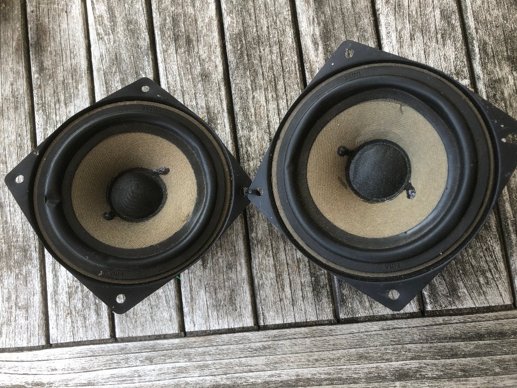 Te Koop: Vintage speakers Mid setje BNS380 ( MW13 )., Ophalen of Verzenden, Minder dan 60 watt, Overige merken