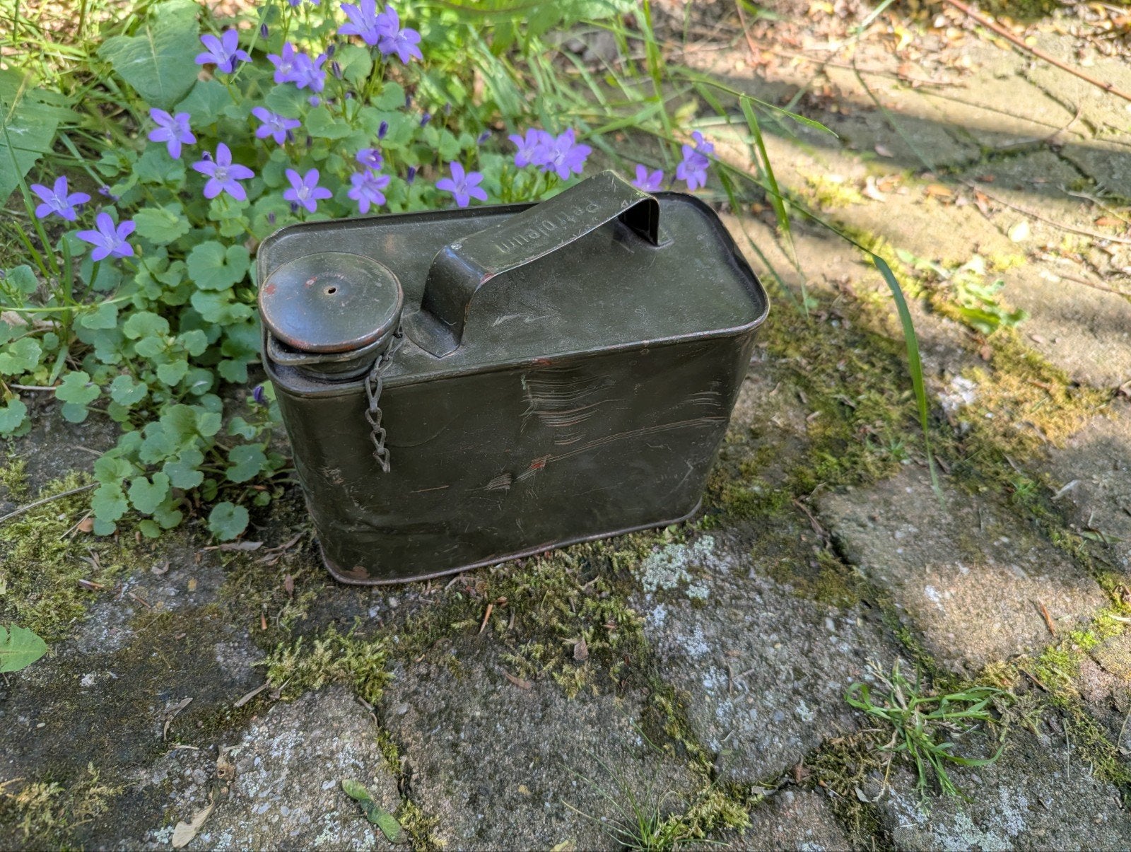 WW2 Onderhoudskannetje M34/42 Petroleum, Ophalen of Verzenden, Duitsland