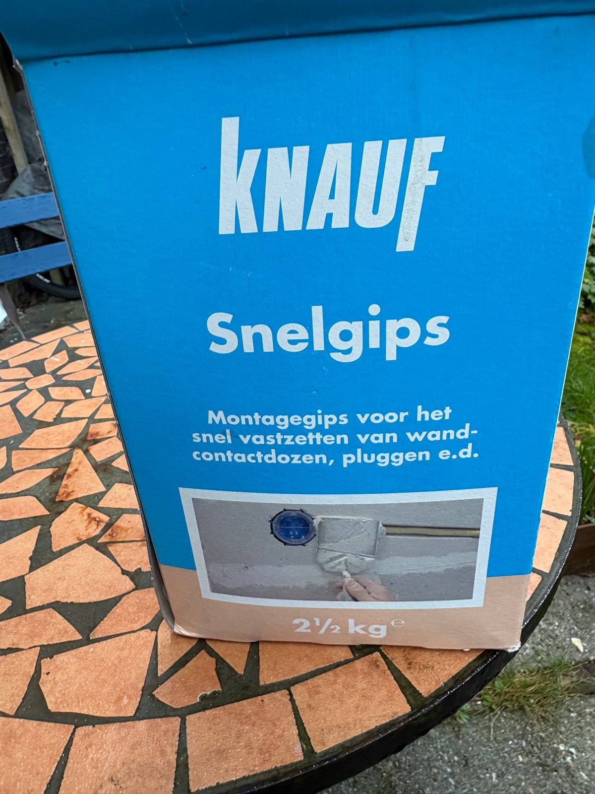 Knauf Snelgips 2,5 kg - Nieuw en Ongeopend, Minder dan 5 liter, Ophalen of Verzenden, Nieuw