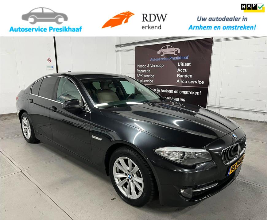 BMW 5-serie 523i Executive Automaat VOL-LEDER / NAVIGATIE, Auto's, BMW, Bedrijf, Te koop, 5-Serie, ABS, Adaptive Cruise Control