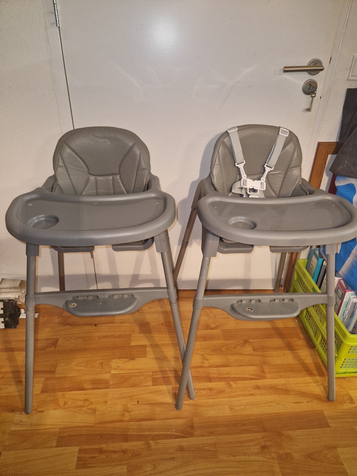 Kinderstoelen, Ophalen