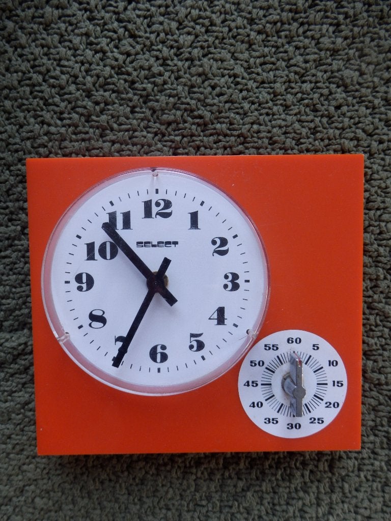 retro klok, Ophalen of Verzenden, Huis en Inrichting