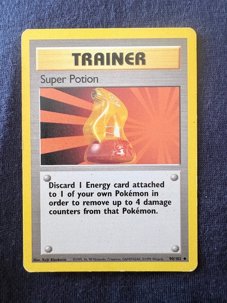 Super Potion - Base 90/102 - Excellent, Ophalen of Verzenden, Nieuw