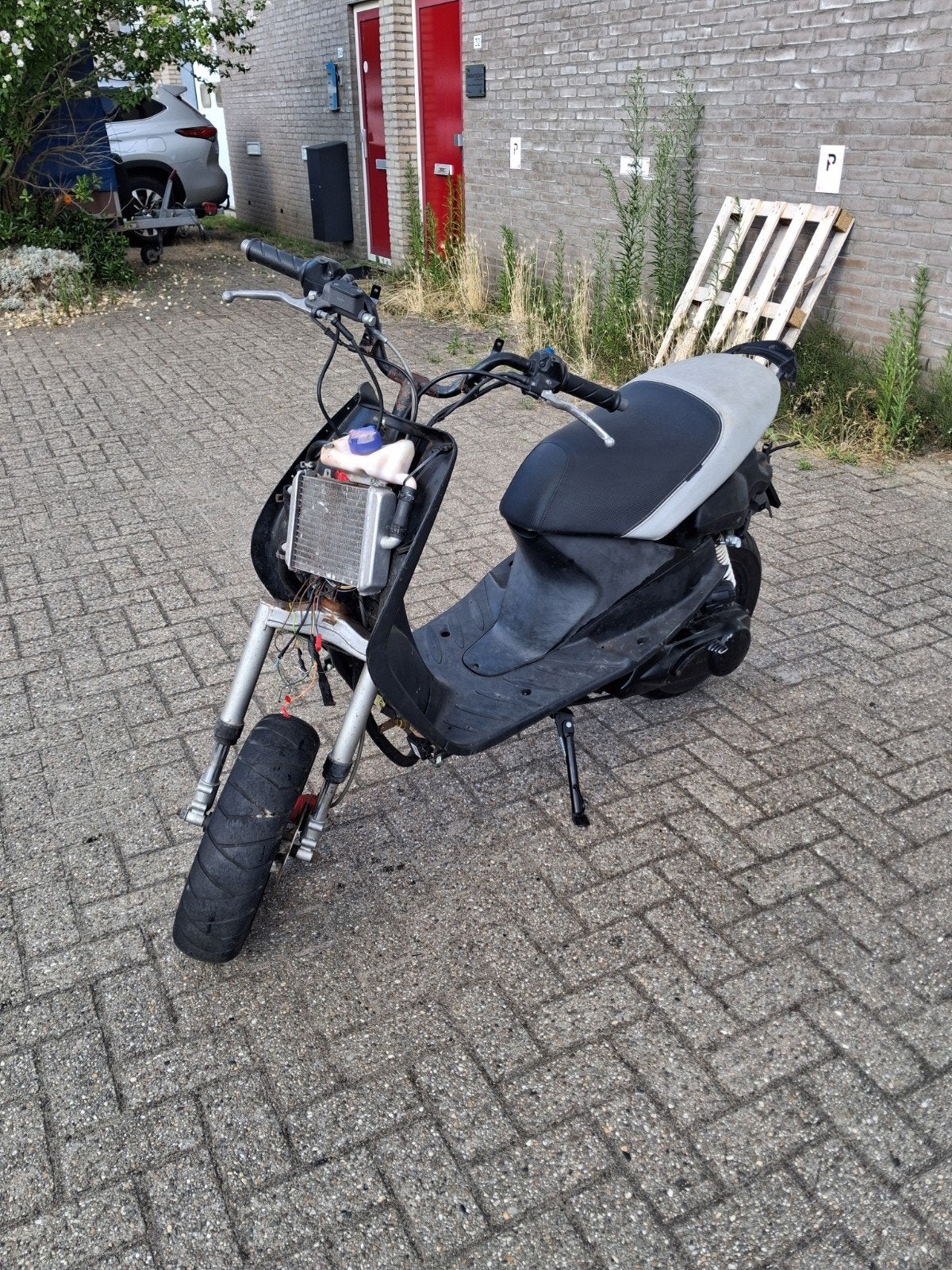 peugeot vivacity 70cc malossi project, Ophalen, Tweetakt, Gebruikt, .