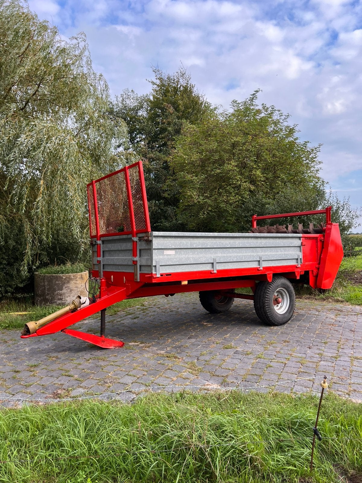 Agromet 4 tons meststrooier, Ophalen, Gewasbescherming en Bemesting