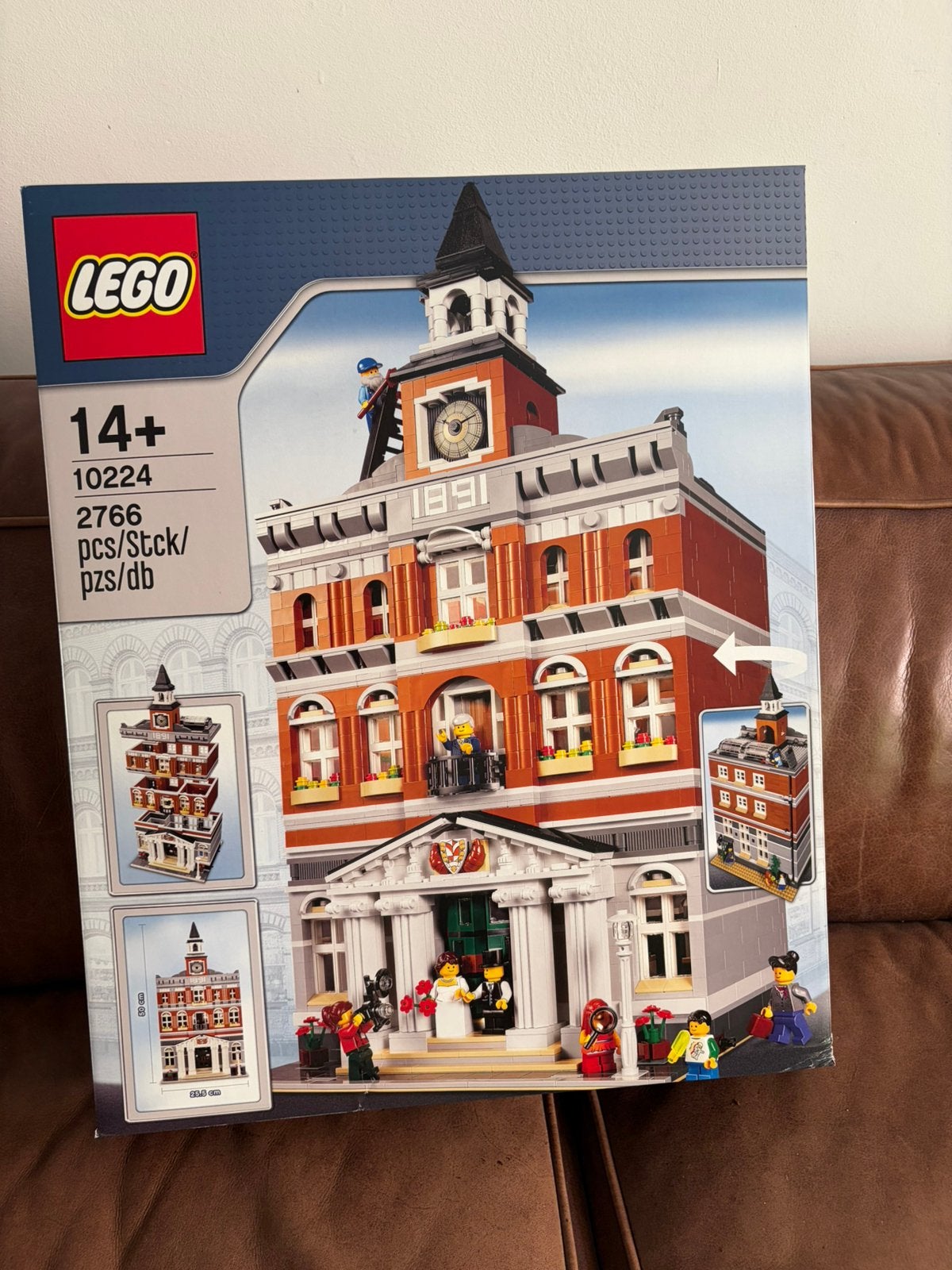 Lego 10224 Town Hall modular nieuw seal, Lego, Ophalen of Verzenden, Zo goed als nieuw, Complete set