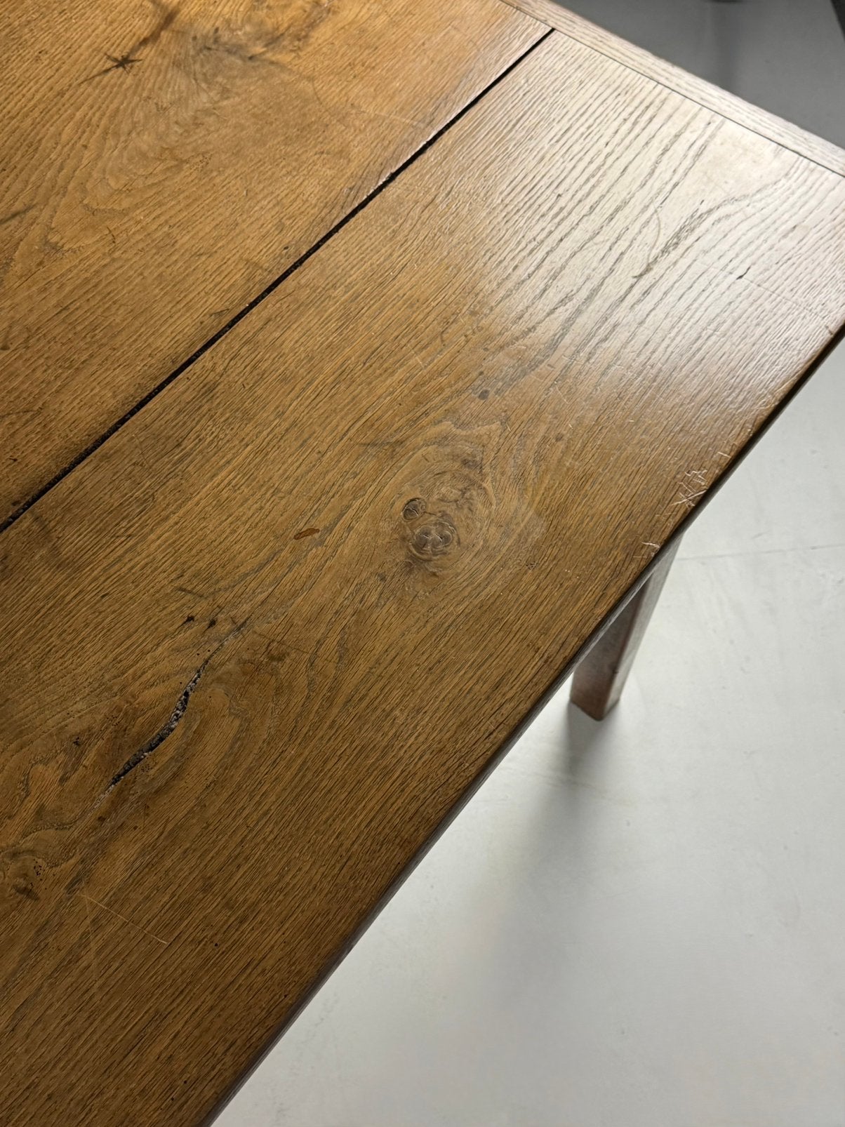 Franse eettafel 19e eeuw 262cm, Ophalen of Verzenden