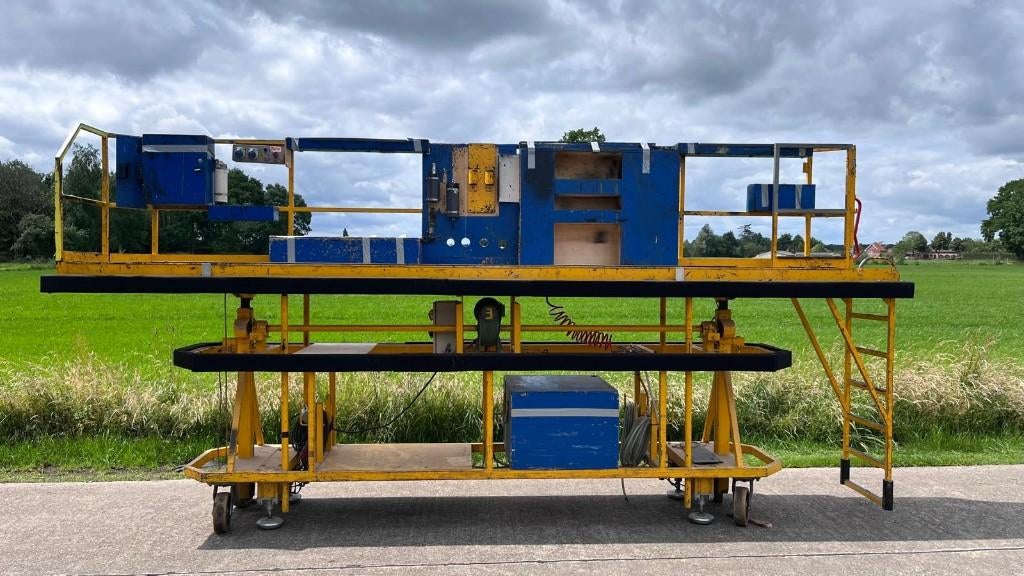 Mobiel Werkplatform op Wielen, hoogwerker, Doe-het-zelf en Verbouw, Ladders en Trappen, Ophalen, Gebruikt, 2 tot 4 meter