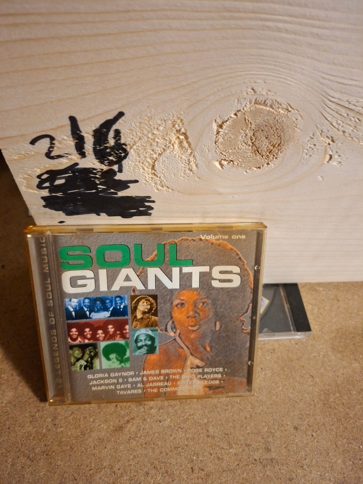 Soul Giants - Volume One CD - 15 Legends of Soul Music, Ophalen of Verzenden, Gebruikt, Verzamelalbum, Inclusief doosje